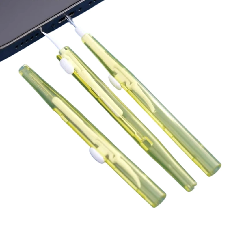 Kit di pulizia retrattile da 1/3/5 pezzi per altoparlante del telefono, spazzola per la pulizia degli auricolari, kit di pulizia del telefono cellulare - Image 6