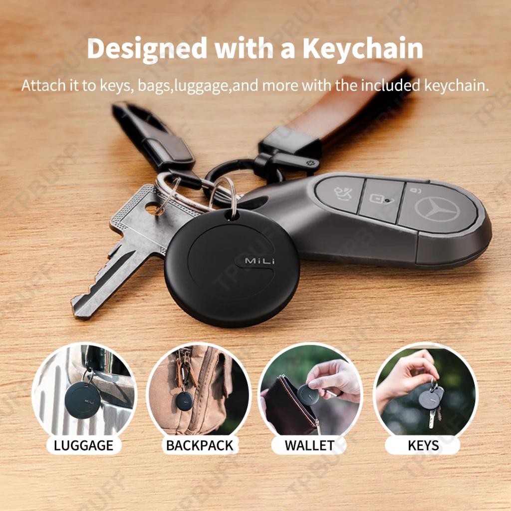 New Mili Mitag Go Smart Tracker For Android Item Finder And Locator Work with Bluetooth Google Find My Device Anti-lost Air Tag