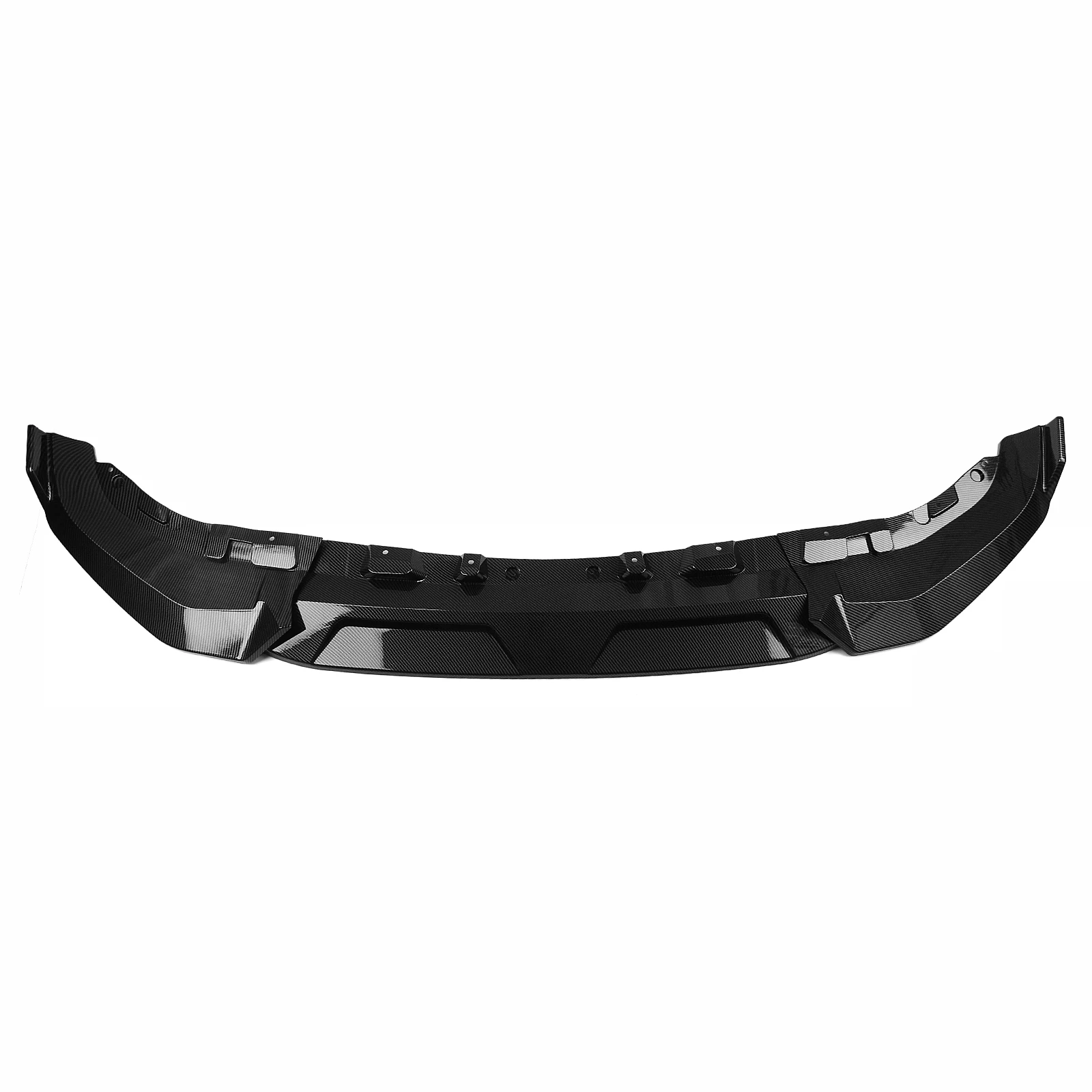 For BMW G07 X7 2023-2024 Competition Front Bumper Spoiler Lip Carbon Fiber Loo/Gloss Black Lower Plate Splitter Blade Protector