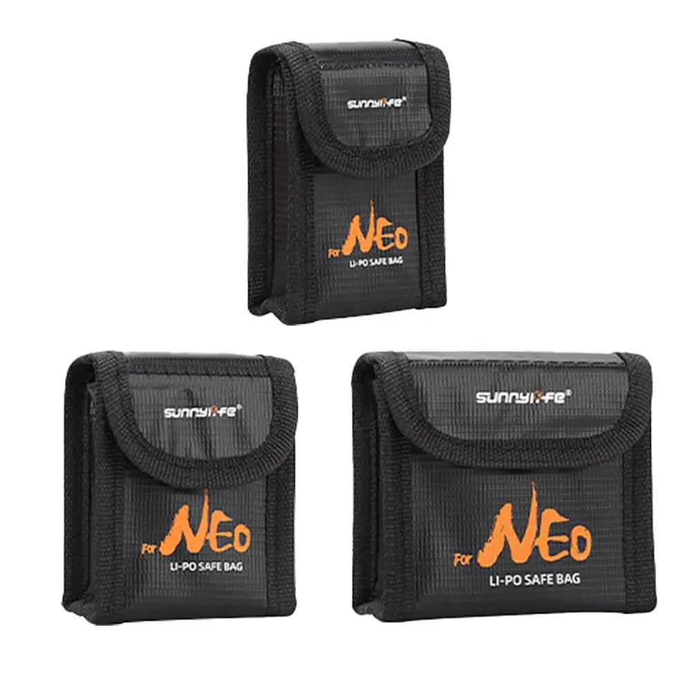 Battery Storage Bag for DJI Neo Battery Case Explosion-proof Safe Fireproof Protective Radiation Protection Accessories