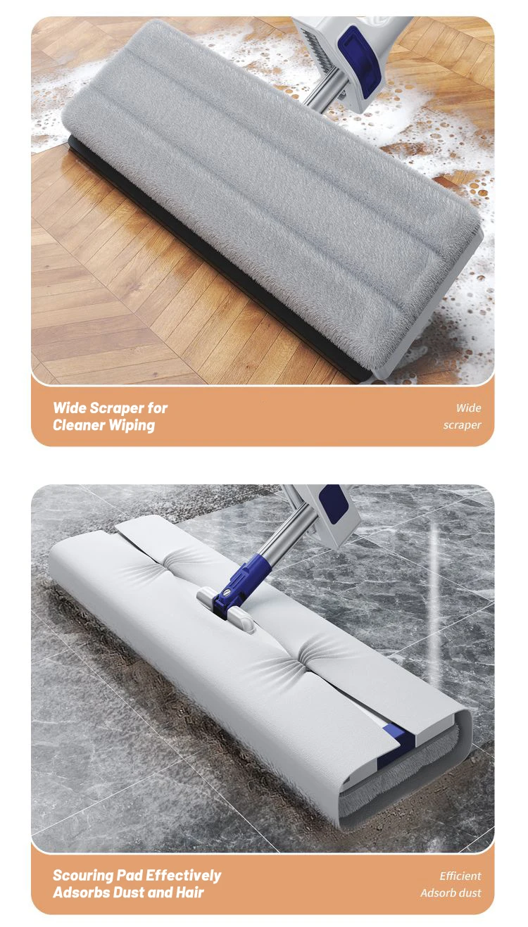 Hands Free Folding Bucket Mop Set