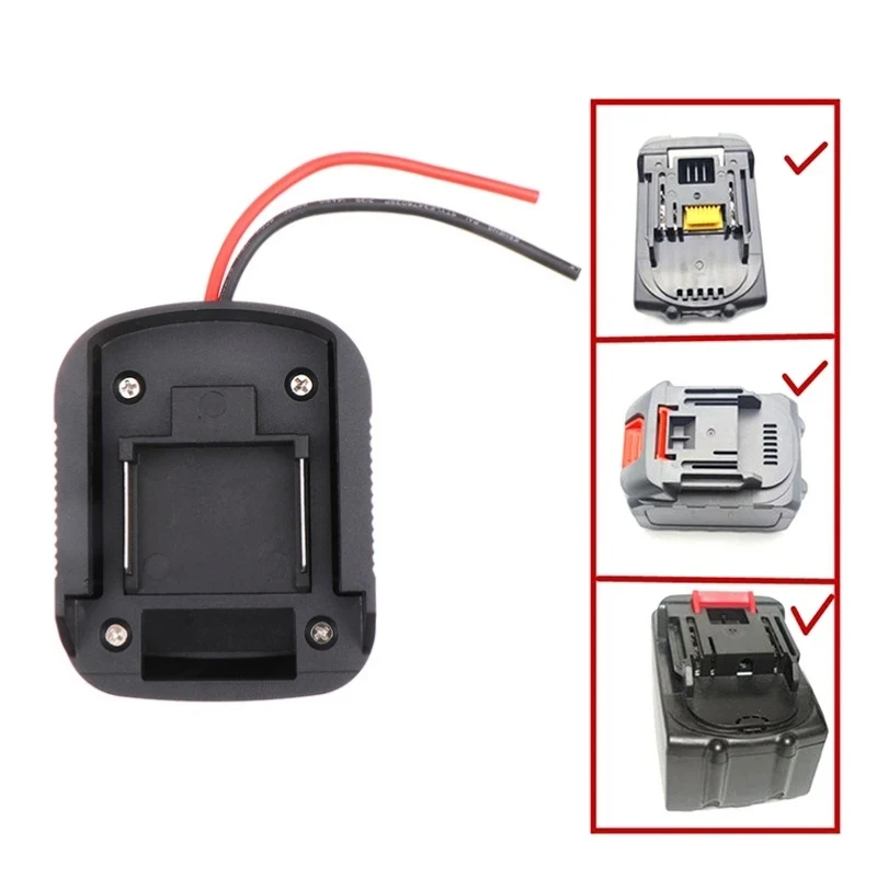 For Makita MT 18V Li-ion Battery Adapter DIY Battery Cable Connector Output Adap