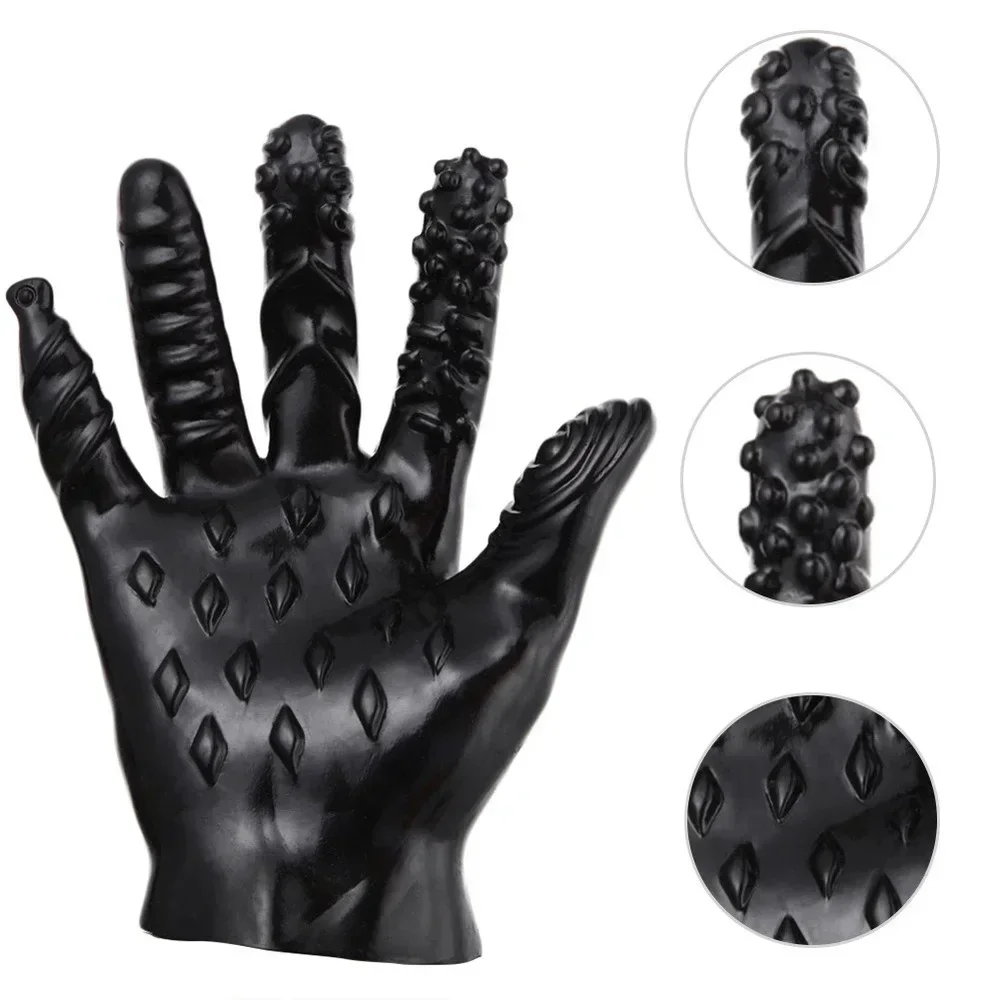 Masturbation Sex Gloves Erotic Finger For Adult Couples Sex Products gloves Shop Toys