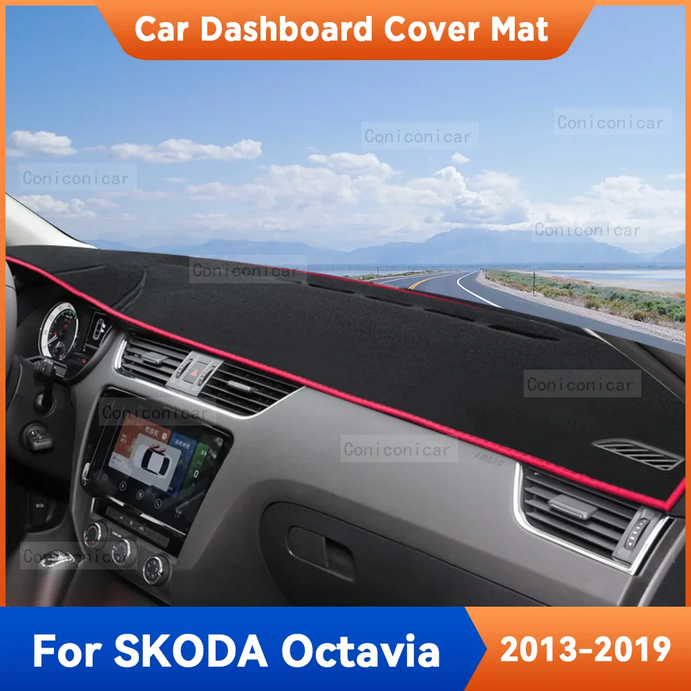 

Коврик для приборной панели автомобиля SKODA Octavia 2013-2019