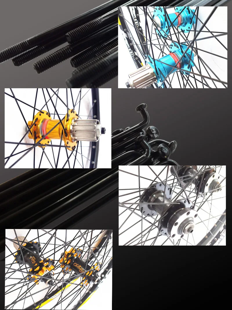 13G/122/124/139/178/181/228/230/248/250/255MM Bicycle Spokes & Nipples Stainless Steel Electric E-Bike Cycle DELT 5 Pcs bicycle spokes,bike spokes nipples