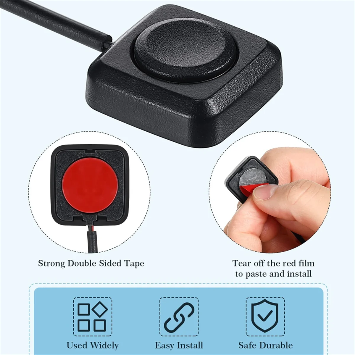 순간 푸시 단추 온 오프 스위치, 표면 장착 미니 단추 스위치, 12V, 24V, 4 개