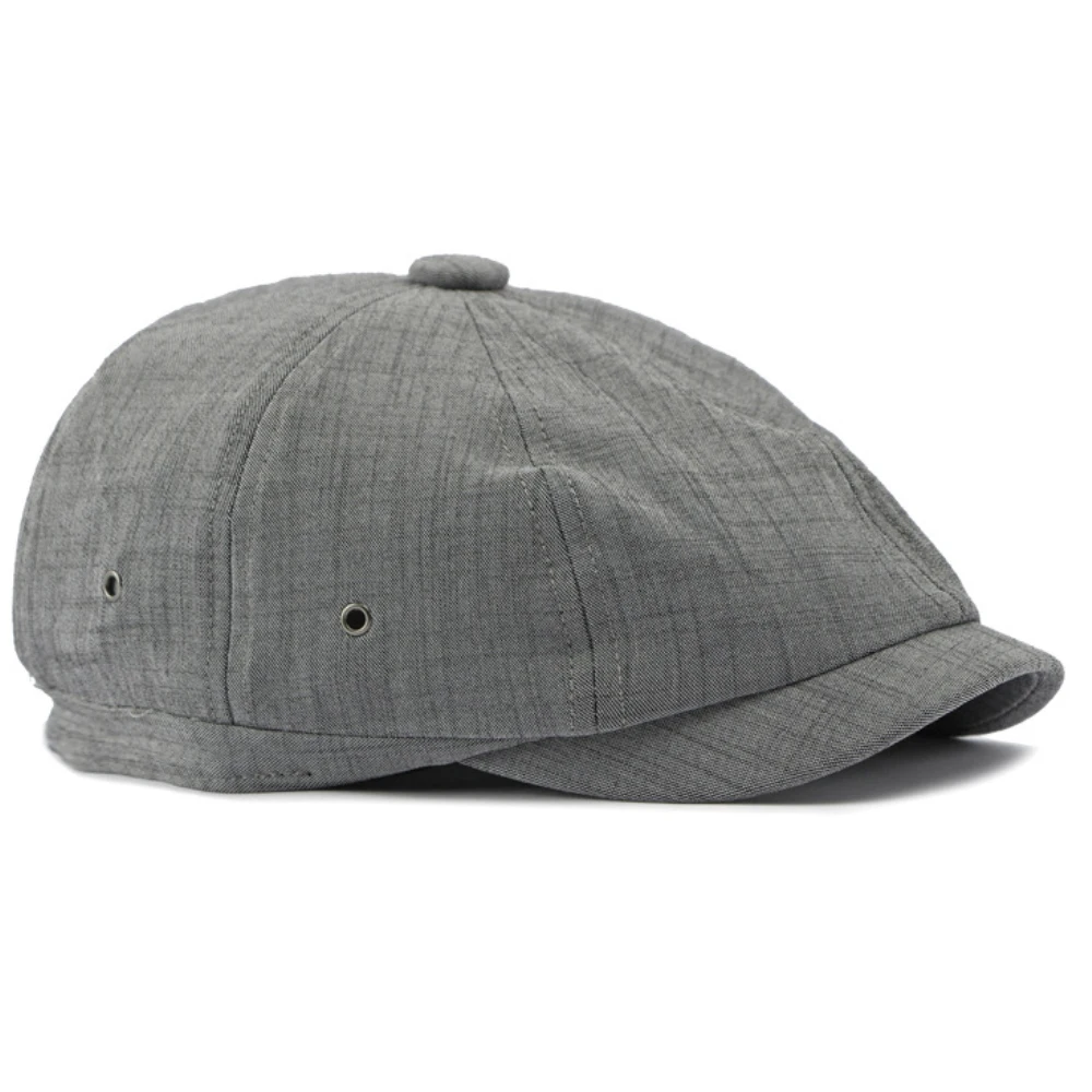 HT4375 Men Women Beret Cap Artist Painter Beret Hat Male Female Adjusted Casual Flat Cap Spring Summer Autumn Octagonal Cap Hat 3