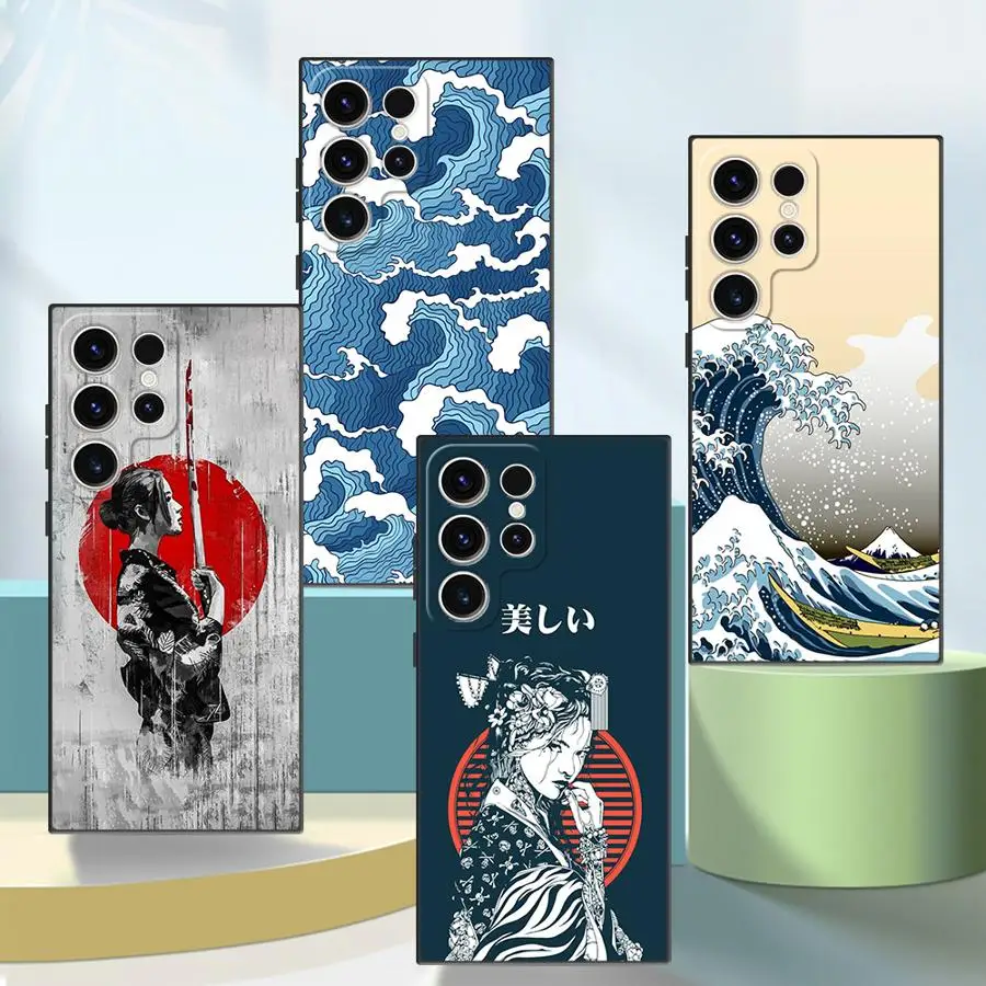 Japanese Style Art Phone Cover Case