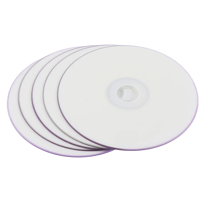5Pcs 12cm 5 Discs 8.5 GB Blank Fruit Printed DVD+R DL Disc D9 Burning Disc