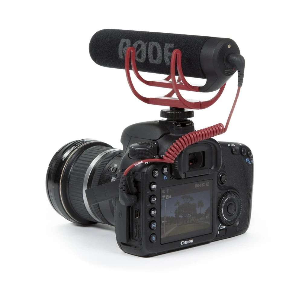Microfono Per Fotocamera Rode Go On-Camera Shotgun Per Canon Nikon Slr Camera Mic Videomic Go Video Microfono