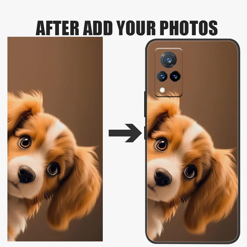 Personalized DIY Photo Black TPU Soft Phone Case