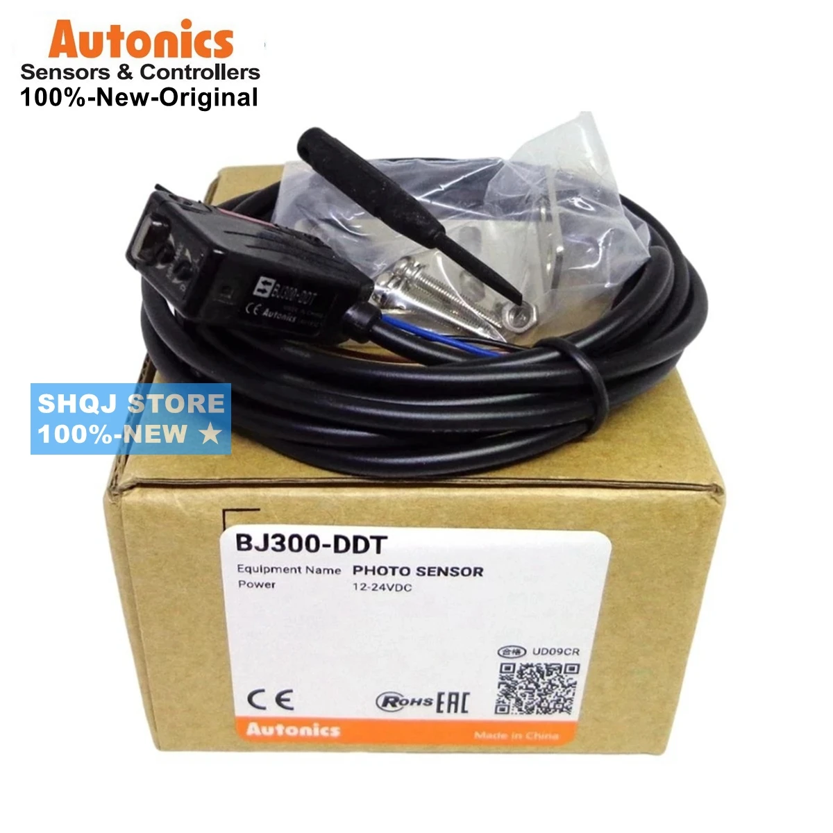 Autonics Original 100-novo Bj100-ddt Bj300-ddt -p Bj3m-pdt Bj7m-tdt Bj10m-tdt Bj15m-tdt Bj1m-ddt-p Pdt-p