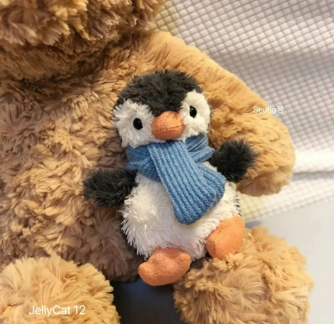 Jellycat Peanut Penguin Bag Charm