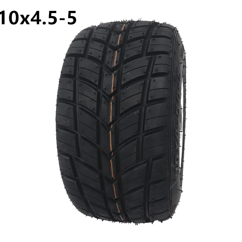 

10X4.5-5 Tire With Aluminum Alloy Hub 5 inch wheels Fit 168 go kart beach car accessories drift wheel tireVacuum Tires