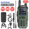 Baofeng UV-21 Pro V2 Walkie Talkie Wireless Copy Frequency Full Band Powerful Long Range Two Way Radio UV-5R Radio 1