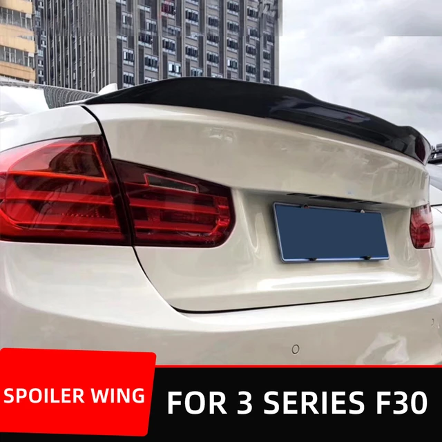 Schwarzer spoiler für bmw f30 carbon lack ducktail wing 3 series