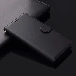 Leather Wallet Phone Case - Luxurious Design & Versatile Functionality - Galaxy S20 Ultra (Black)