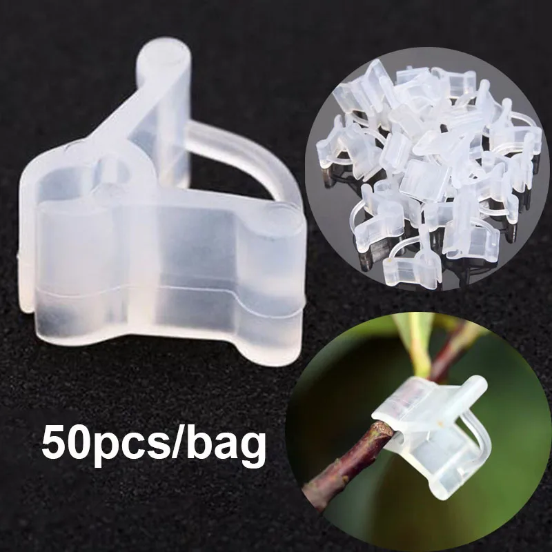 Plastic Garden Grafting Clips 50pcs/bag
