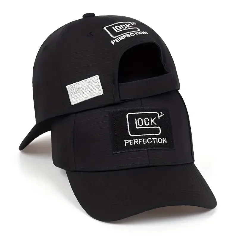 Baseball Cap Men Lock Camouflage Embroidery Hiphop Versatile Adult Sunshade Unisex Adjustable