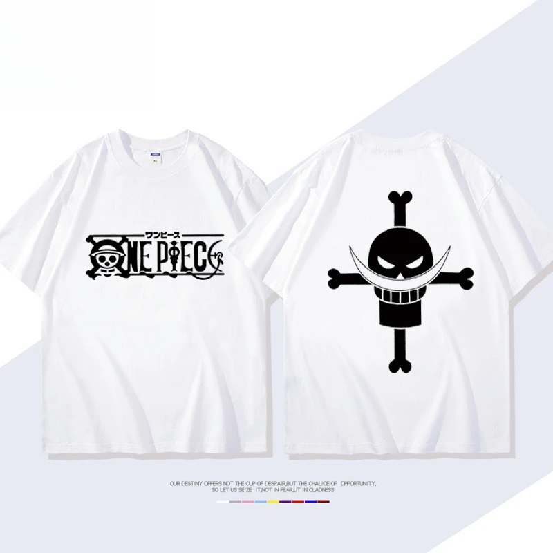 ONE PIECE Animation Derivatives White Beard Edward· Newgate Print T-shirt Short Sleeve T-shirt - Image 2
