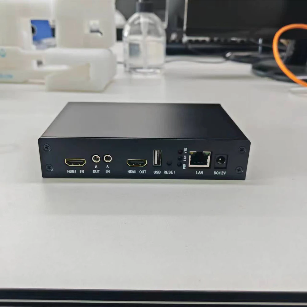 Iptv용 비디오 인코더, 4k 지지대 Iptv 모니터, Rtmp 지지대 Udisk Sd 카드 녹화, H264 Hdmi-Ip HD 인코더, H265