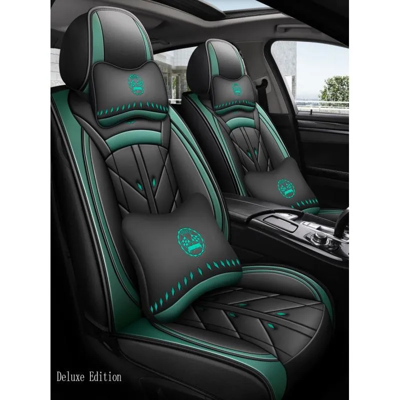 

High quality leather car seat cover comfortable and breathable for all Skoda models superb fabia octavia rapid kodiaq Yeti KAROQ