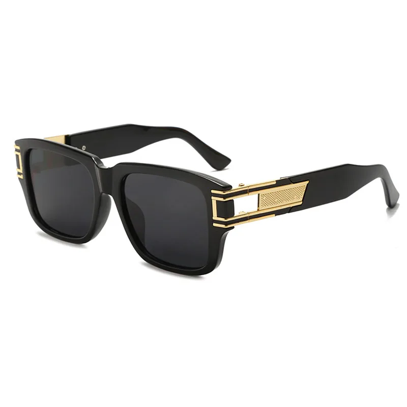 Neu Mode Klassische Quadratische Sonnenbrille Männer Vintage Marke Design Sonnenbrille Frauen Shades UV400_voghion.com