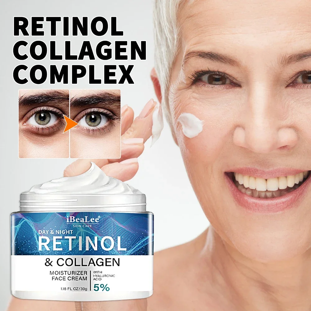 

Anti Wrinkle Cream Neck Wrinkles Firming Moisturizing Skin Care Products Anti Aging Facial Treatment Retinol Face Cream 30G