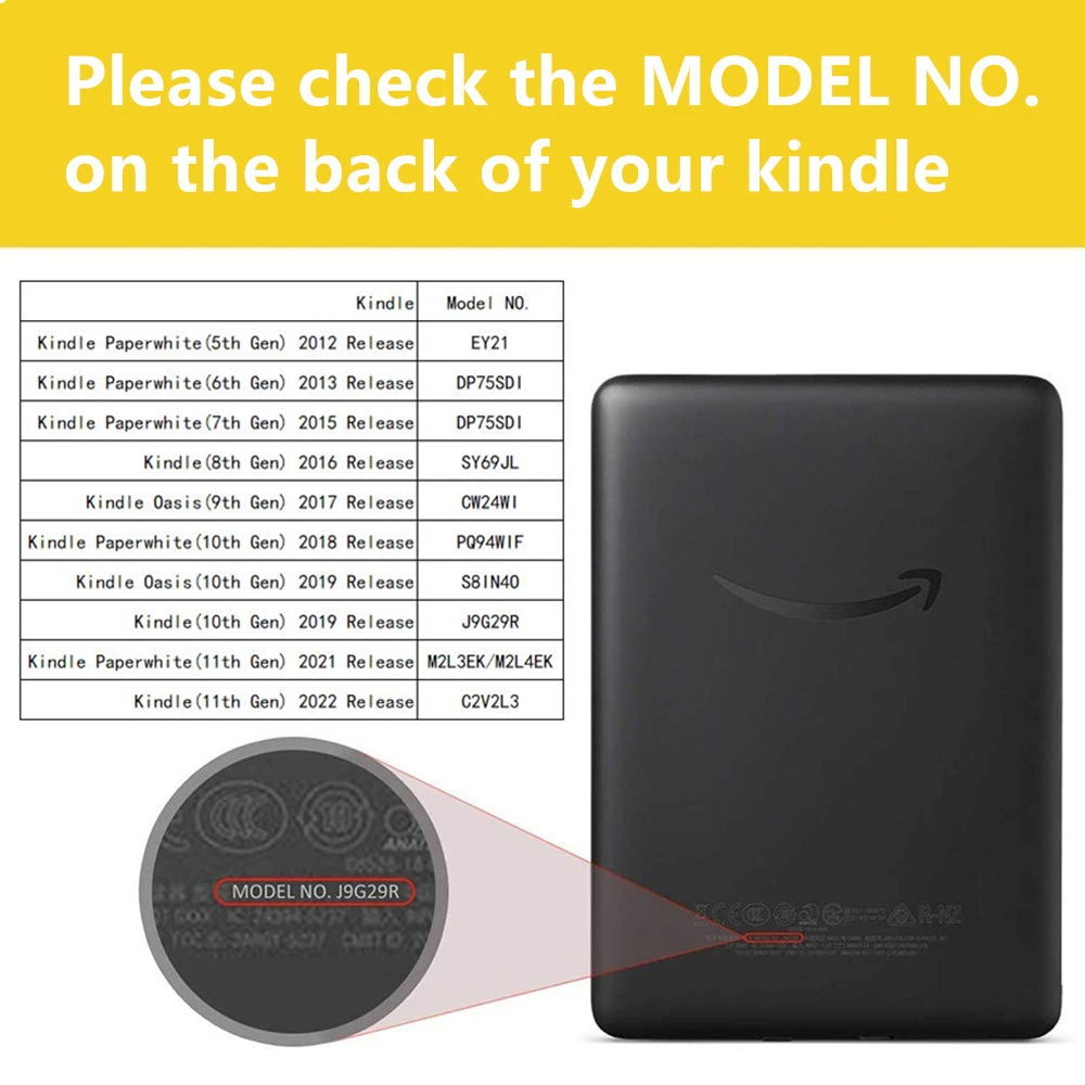 para Kindle Paperwhite 7th Case Inteligente com Alça de Mão Pintado Capa para Paperwhite Dp75sdi Antes de 2023 Escudo Protetor - Imagem 4