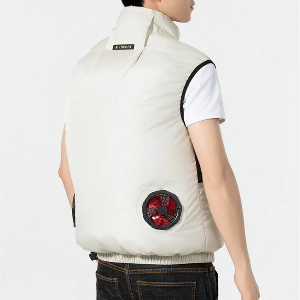 Polyester Cooling Vest for Summer Camping and Fishing