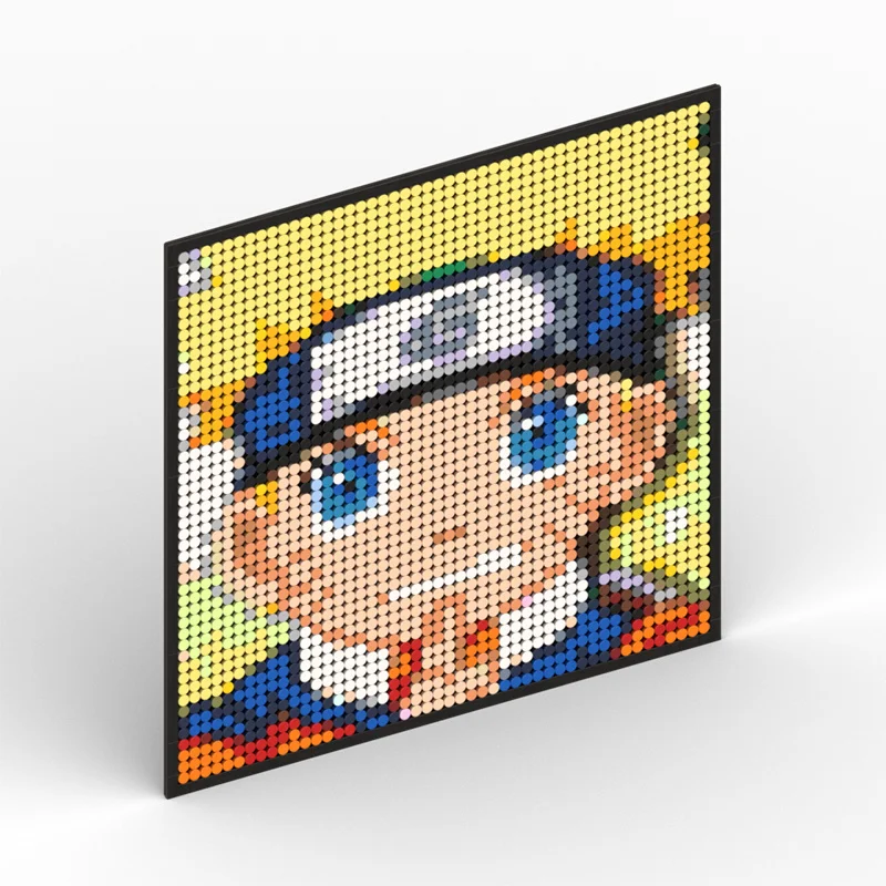 Figuras de Naruto Sasuke Kakashi Gaara Sakura Hinata Lee Neji, bloques de  construcción, ladrillo Pixel Art, Mosaico, Decoración, Juguetes DIY,  regalos para niños - AliExpress