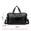 Fitness Gym Bag Man Travel PU Leather Outdoor Sports Handbag Multi-functional Large Capacity Storage Shoulder Trip Bags xa171wd 6