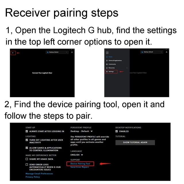 How to Make Default Profile the Same for Every Game Log in G Hub How to Make Default Profile the Same for Every Game Log in G Hub