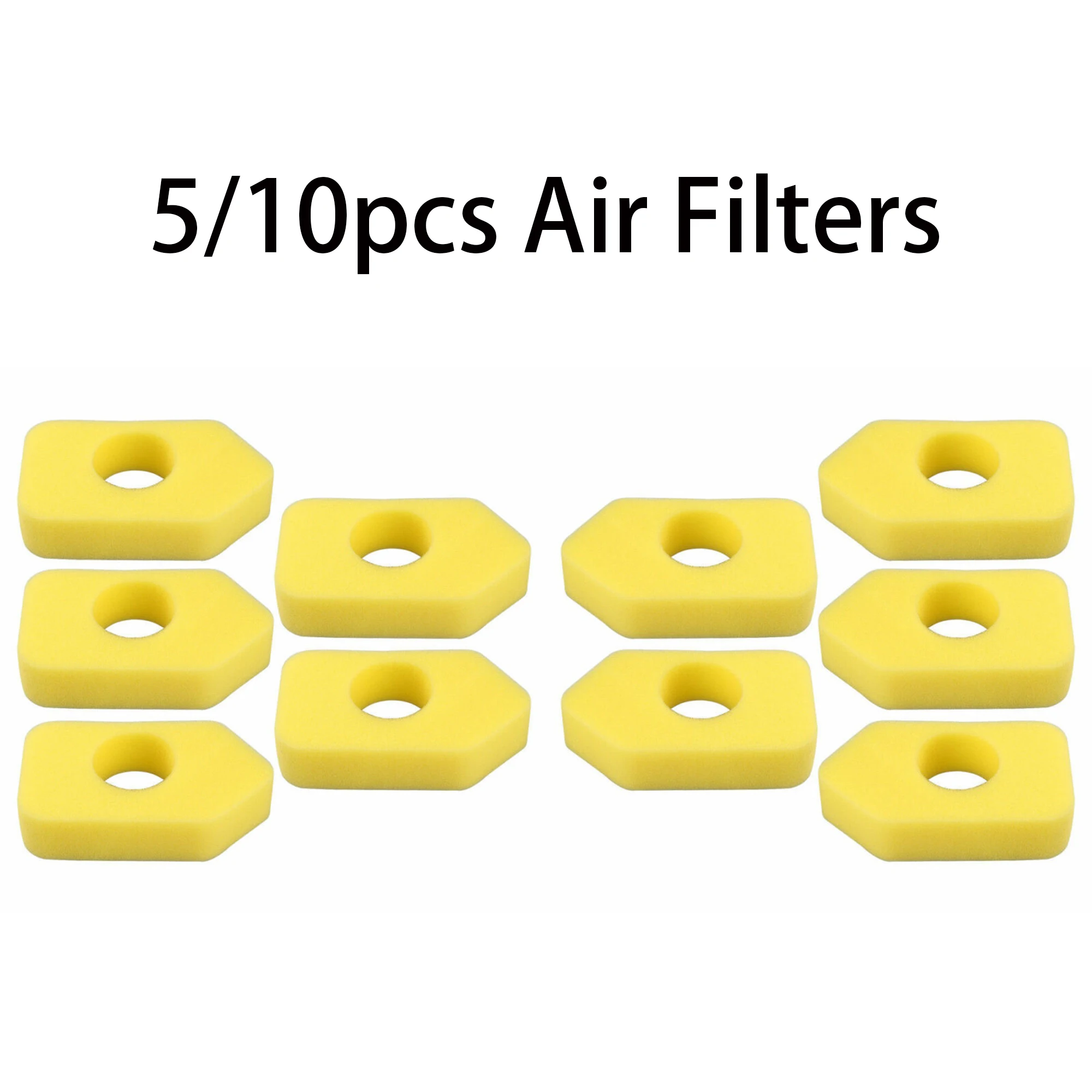 10pcs Field Mower Air Filter for Briggs Stratton 698369 5088D Lawn Mower Supplies Replacement Part DIY Filter Element Durable