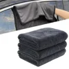 1200GSM Microfiber Car Cleaning Towel Double-Sided Super Absorbent Car Wash Cleaning Cloth Scratch Proof Soft Lint Towels 2