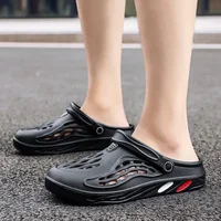 Summer Men Sandals Light EVA Mens Casual Shoes Hole Shoes Clogs Lovers Home Garden Outdoor Male Beach Flat Slippers Big Size 49 2