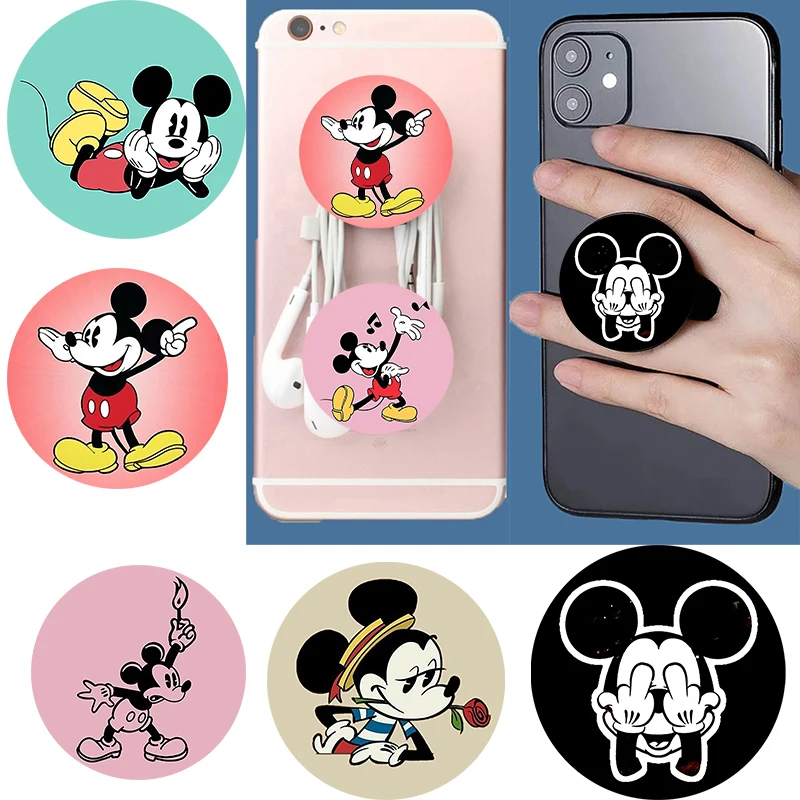 Mickey Minnie Presa Per Telefono Spuntata Supporto Per Telefono Pieghevole Supporto Per Telefoni Accessori Per Telefoni Cellulari Soporte Movil Per Te