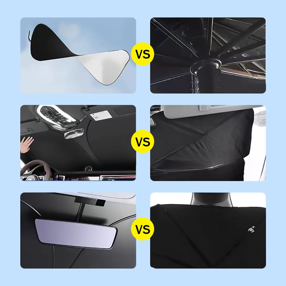 For Alfa Romeo Giulia 2016-2022 2023 2024 Car Windshield Sunshade Cover Front Window Sun Shade Visor Car Interior UV Protection 4