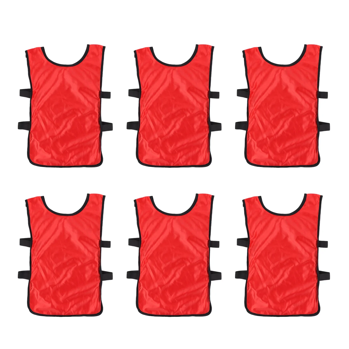 6 Pcs Training Vest Football Scrimmage Soccer Jersey Waistcoat Baby Bib Boys Tank Tops