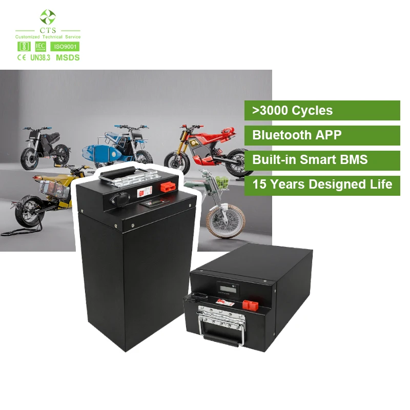 72v 3000w Ebike 변환 키트, Lifepo4 배터리 72v 60ah, Bateri Liti 72v 40ah 50ah Par Mot Electric