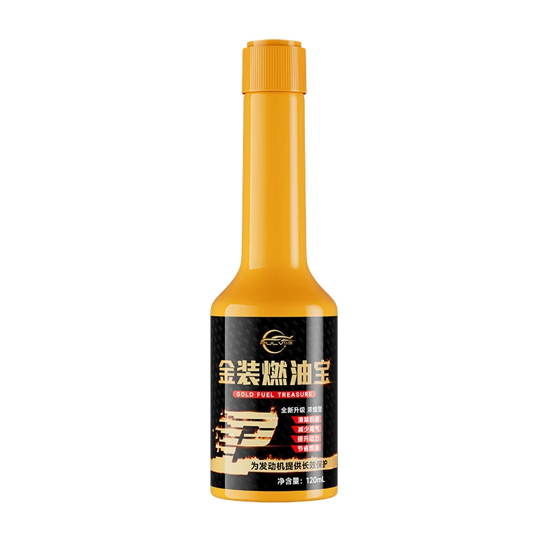 120 Fuel Plus Gold Concentrated Petrol Additive Injector Carbon Removal Fuel Saving Maintenance Engine Cleaner