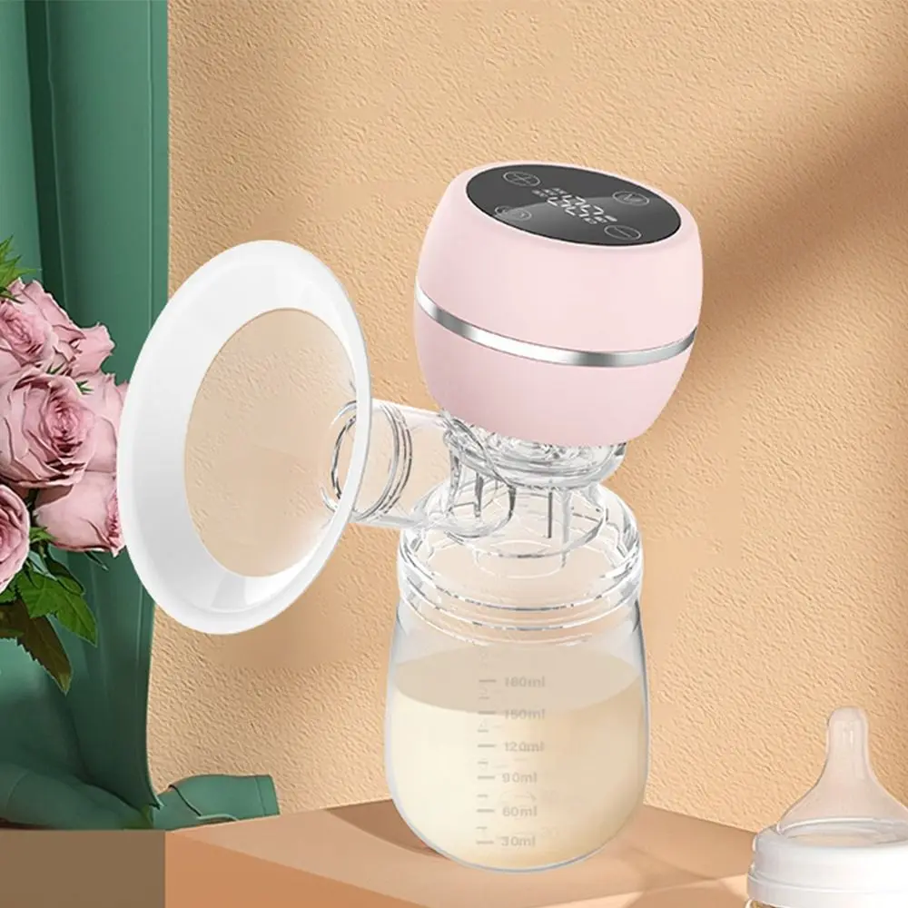 Electric Breast Pump Silent Intelligent Integrated Breastmilk Pump Massage Painless High Suction Breast Milk Bottle