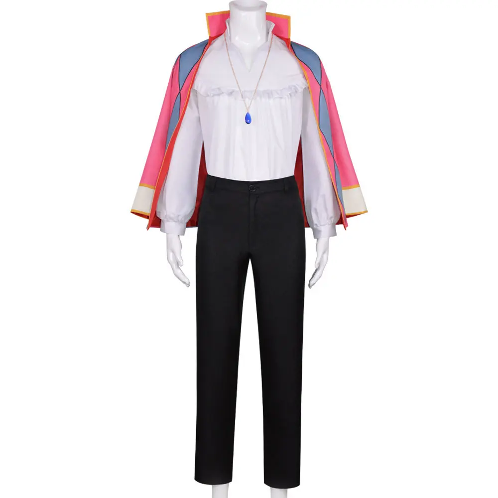 Studio Ghibli Howl's Moving Castle Cosplay Costume for Men (Unofficial)