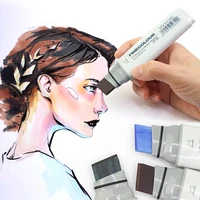 Finecolour 20mm Wide Markers Alcohol Line Sketching Markers Pen Drawing Art Marker For Large Area Painting Art Supplies 1Pcs 2