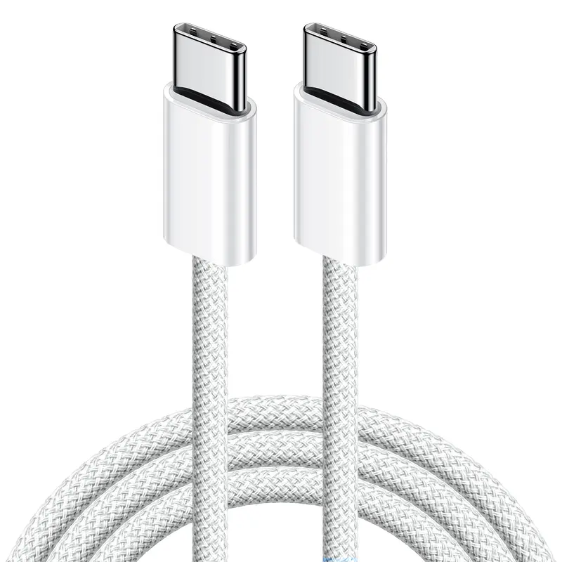 60W Type C to Type C Cable Data Line For Iphone 15 16 17 Samsung Xiaomi Fast Charging USB C to C Cable Type C Data Charger 1m2m - Image 2