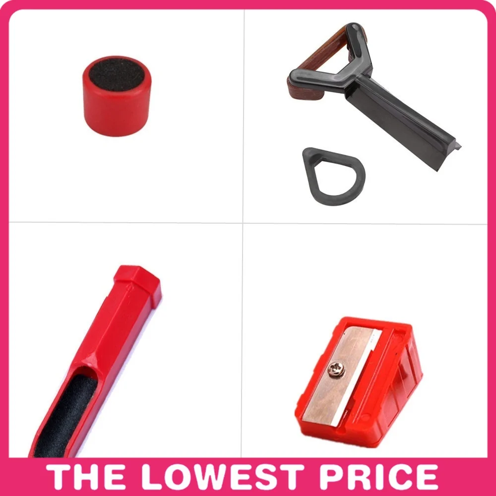 

4pcs Billiard Repair Cue Tip Tools Snooker Pool Cue Tip Shaper Burnisher 4 Types