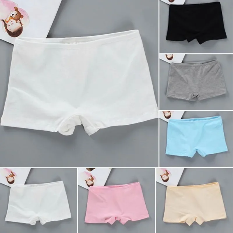 

3PCS Children Underwear Cotton Girls Panties Underpants Toddler Boxer Shorts for 8-15T