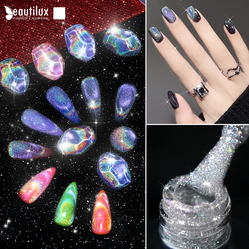 Beautiluxホログラフィック虹キャットアイジェルネイルポリッシュホロディスプレイレーザーマニキュア銀河カメレオン磁気uvジェル ネイルジェル Aliexpress Beautiluxホログラフィック虹キャットアイジェルネイルポリッシュホロディスプレイレーザーマニキュア銀河カメレオン磁気uvジェル ネイルジェル Aliexpress