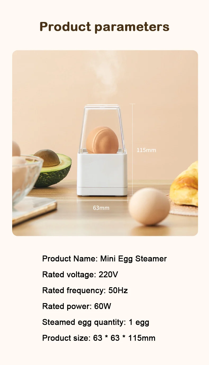 DMWD Mini Electric Egg Steamer Multifunctional Food Steamer Double Layer Bun Corn Milk Steamed Cooking Machine Breakfast Maker 3
