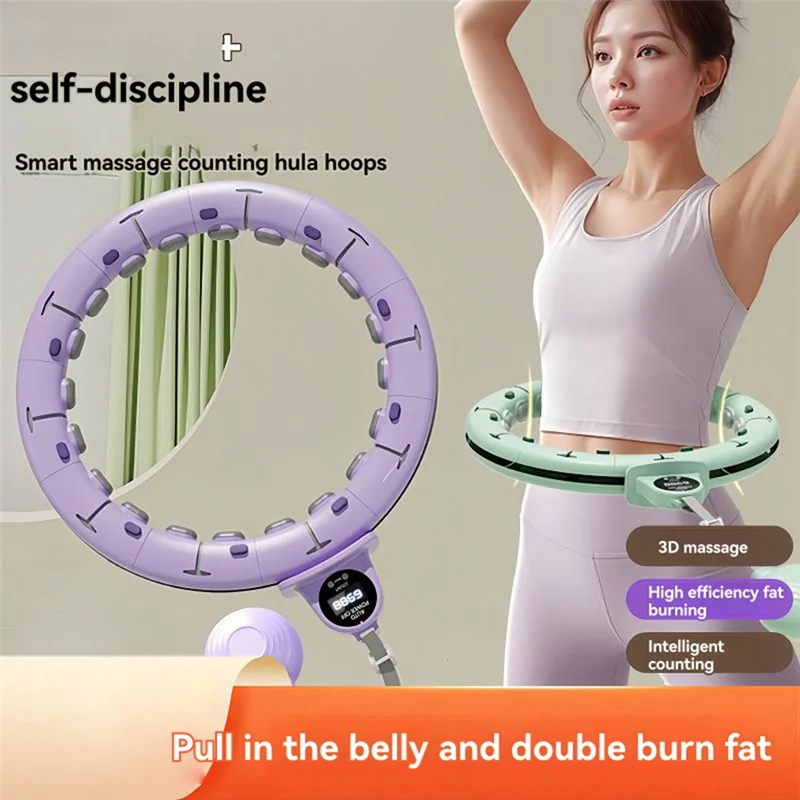 ABMF- 배를 줄여서 탈부착 및 접합 가능, 조용하고 허리에서 떨어지거나 다치지 않음 스마트 카운팅
